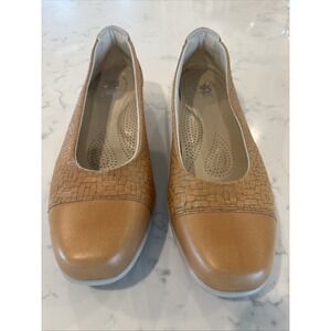 SAS Tripad Comfort Foot Bed Shoes Basketweave Square‎ Toe SZ 8.5